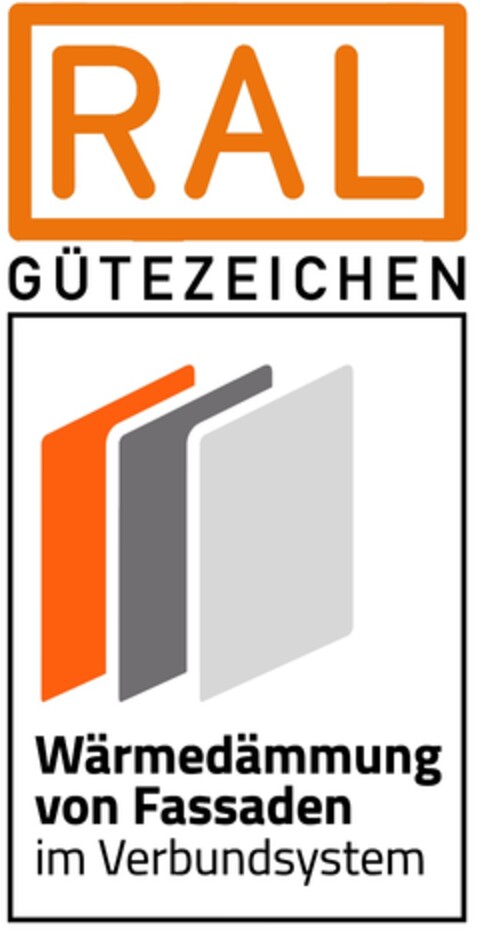 RAL GÜTEZEICHEN Wärmedämmung von Fassaden im Verbundsystem Logo (DPMA, 10/26/2021)