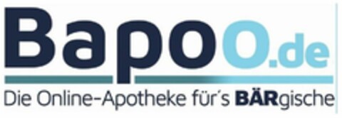 Bapoo.de Die Online-Apotheke für's BÄRgische Logo (DPMA, 07.01.2022)