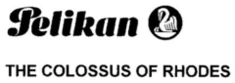 Pelikan THE COLOSSUS OF RHODES Logo (DPMA, 15.05.2002)