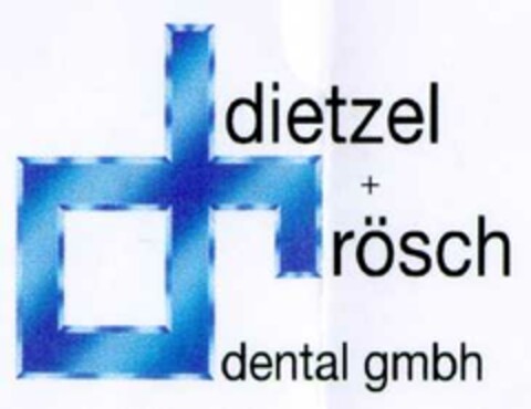 dietzel + rösch dental gmbh Logo (DPMA, 27.03.2003)