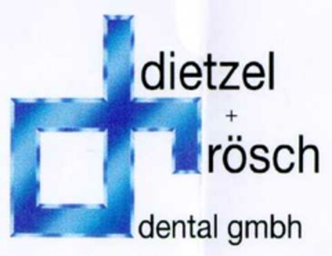 dietzel + rösch dental gmbh Logo (DPMA, 03/27/2003)