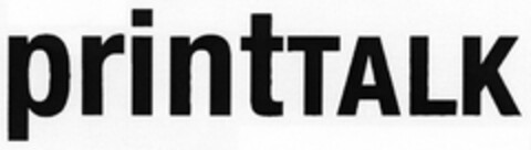 printTALK Logo (DPMA, 14.09.2005)