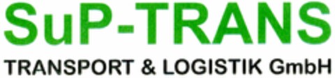 SuP-TRANS TRANSPORT & LOGISTIK GmbH Logo (DPMA, 25.11.2005)