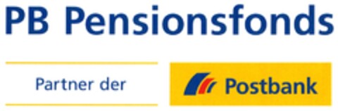 PB Pensionsfonds Partner der Postbank Logo (DPMA, 23.08.2007)