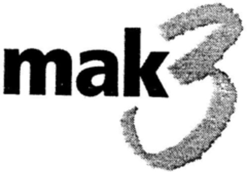 mak3 Logo (DPMA, 12.11.1996)