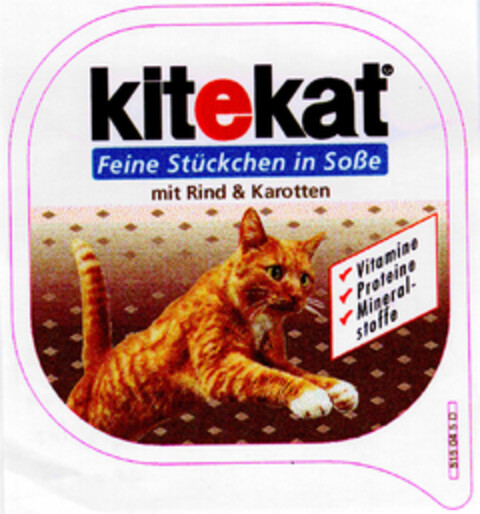 kitekat Logo (DPMA, 01/14/1997)