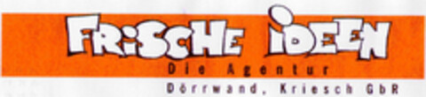 FRISCHE IDEEN Logo (DPMA, 24.09.1997)