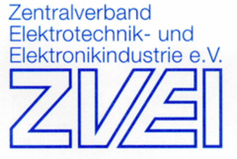 Zentralverband Elektrotechnik- und Elektronikindustrie e.V. ZVEI Logo (DPMA, 06/02/1998)