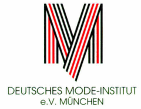 M DEUTSCHES MODE-INSTITUT e.V. MÜNCHEN Logo (DPMA, 16.12.1998)