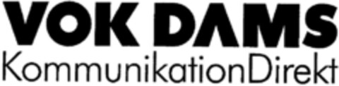 VOK DAMS KommunikationDirekt Logo (DPMA, 27.01.1999)