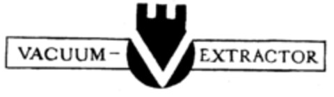 VACUUM-EXTRACTOR Logo (DPMA, 04/11/1961)