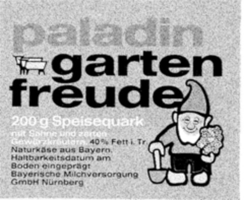 paladin garten freude Logo (DPMA, 06/04/1977)