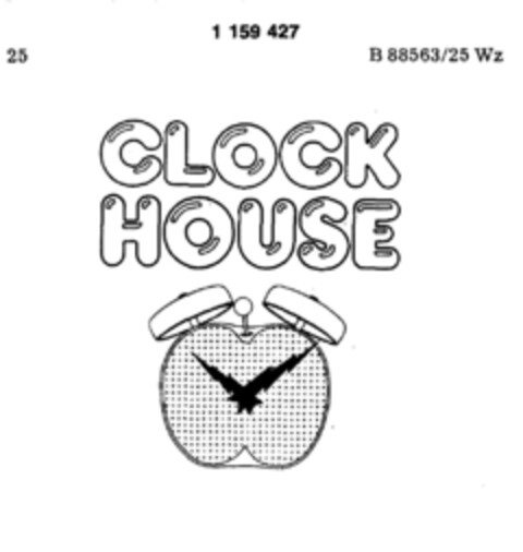 CLOCK HOUSE Logo (DPMA, 30.10.1989)