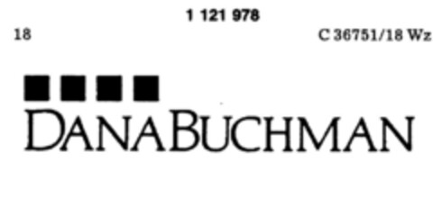 DANABUCHMAN Logo (DPMA, 19.08.1987)