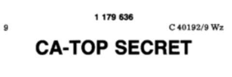 CA-TOP SECRET Logo (DPMA, 03.03.1990)