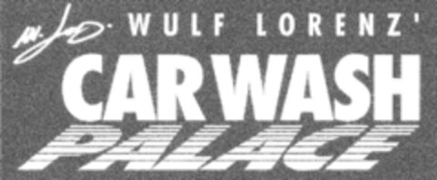 CAR WASH PALACE Logo (DPMA, 21.01.1992)