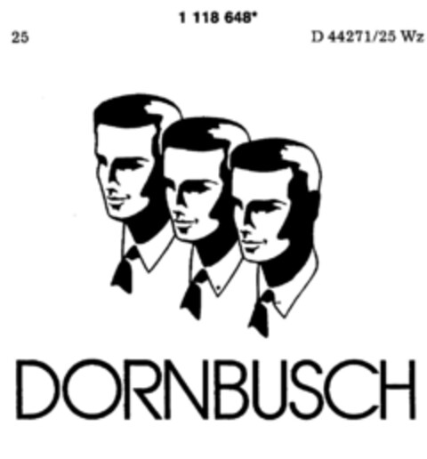 DORNBUSCH Logo (DPMA, 30.01.1988)