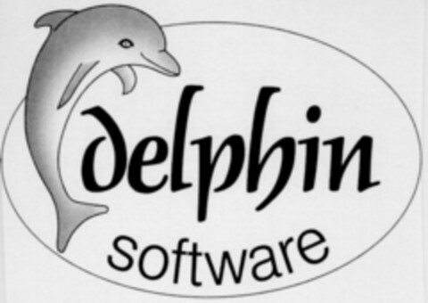 DELPHIN SOFTWARE Logo (DPMA, 05/02/1990)