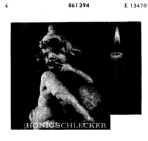 HONIGSCHLECKER Logo (DPMA, 16.05.1968)