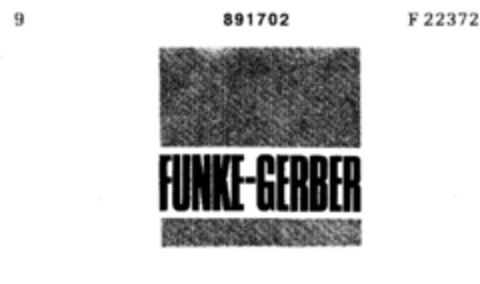 FUNKE-GERBER Logo (DPMA, 04.03.1971)