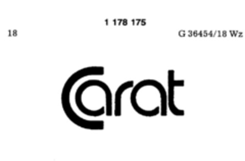 Carat Logo (DPMA, 17.02.1989)