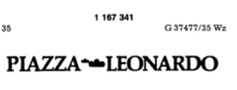 PIAZZA LEONARDO Logo (DPMA, 11/21/1989)