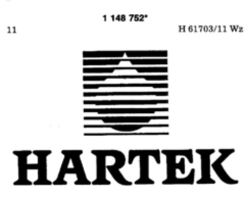 HARTEK Logo (DPMA, 06/01/1989)