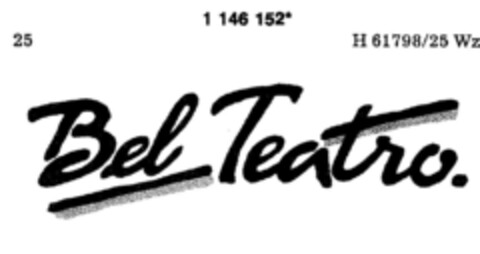 Bel Teatro. Logo (DPMA, 15.06.1989)