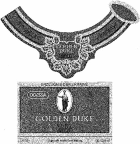 GOLDEN DUKE BRUT Logo (DPMA, 05.05.1993)