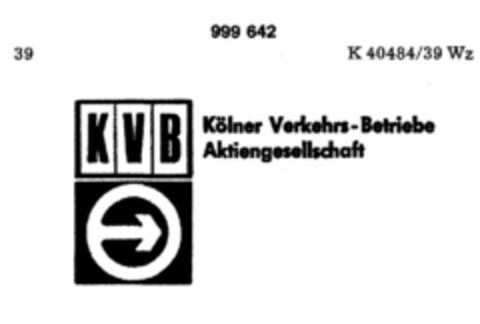 KVB Logo (DPMA, 02.04.1979)