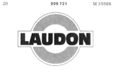 LAUDON Logo (DPMA, 07.04.1972)