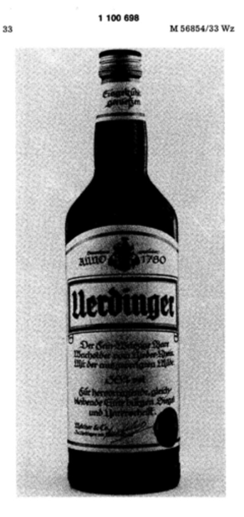 Uerdinger Logo (DPMA, 03.07.1985)