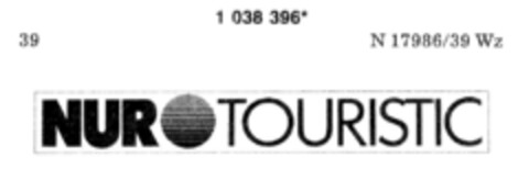 NUR TOURISTIC Logo (DPMA, 27.01.1982)