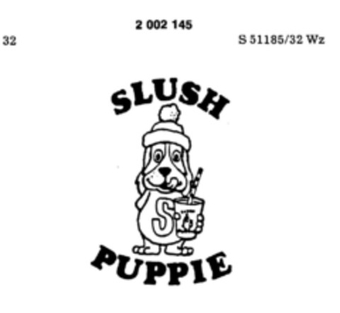 SLUSH PUPPIE Logo (DPMA, 11/13/1990)