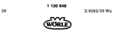 WÖRLE Logo (DPMA, 05/26/1987)