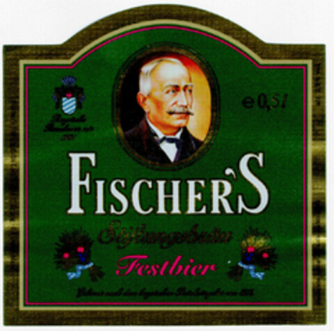 FISCHER'S Stiftungsbräu Festbier Logo (DPMA, 22.03.2000)