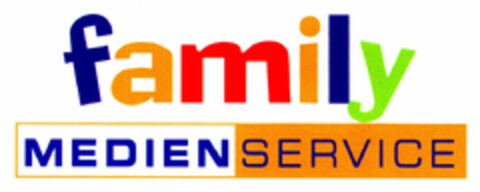 family MEDIEN SERVICE Logo (DPMA, 06.09.2000)