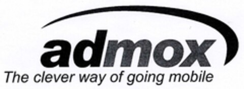 admox The clever way of going mobile Logo (DPMA, 15.02.2001)