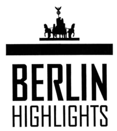BERLIN HIGHLIGHTS Logo (DPMA, 03.08.2011)