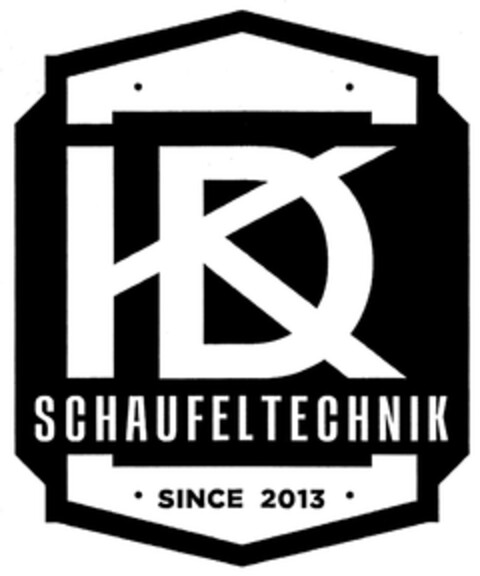 KD SCHAUFELTECHNIK SINCE 2013 Logo (DPMA, 28.11.2013)