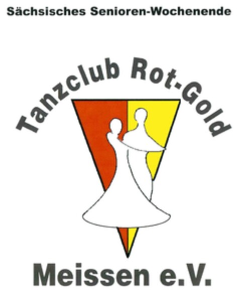 Sächsisches Senioren-Wochenende Tanzclub Rot-Gold Meissen e. V. Logo (DPMA, 06/13/2017)