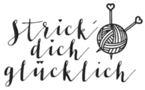 Strick' dich glücklich Logo (DPMA, 21.06.2017)