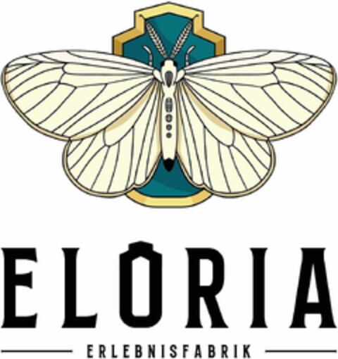 ELORIA ERLEBNISFABRIK Logo (DPMA, 07/21/2021)
