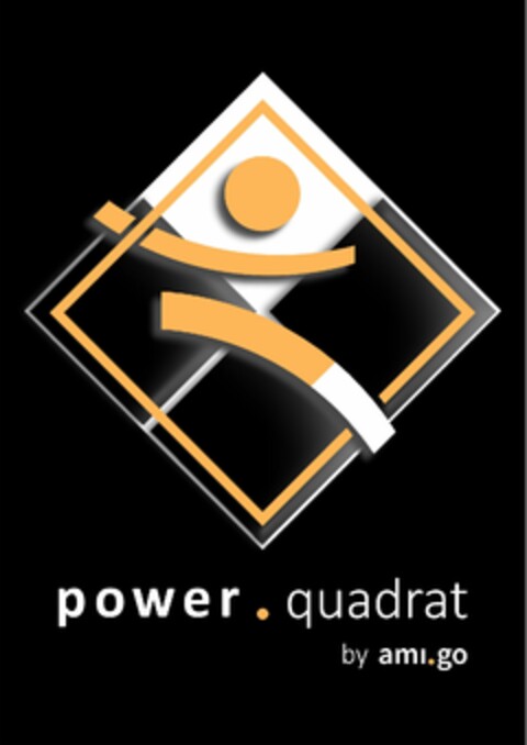 power . quadrat by ami.go Logo (DPMA, 09.03.2021)