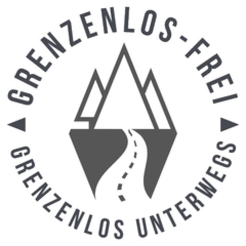 GRENZENLOS - FREI GRENZENLOS UNTERWEGS Logo (DPMA, 17.03.2021)