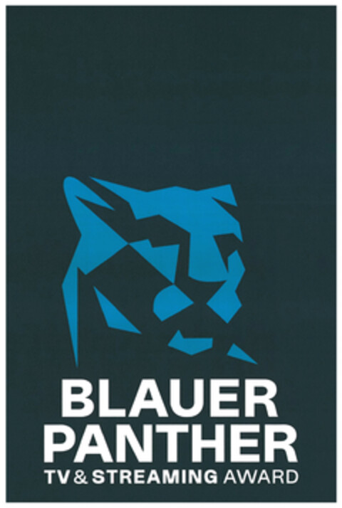 BLAUER PANTHER TV & STREAMING AWARD Logo (DPMA, 29.06.2022)