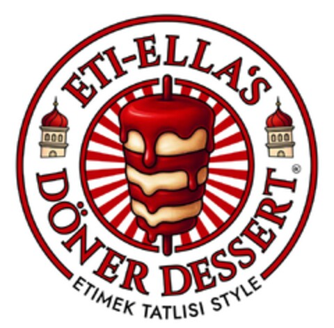 ETI-ELLA'S DÖNER DESSERT ETIMEK TATLISI STYLE Logo (DPMA, 26.05.2025)
