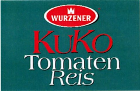 WURZENER KuKo TomatenReis Logo (DPMA, 27.10.2003)