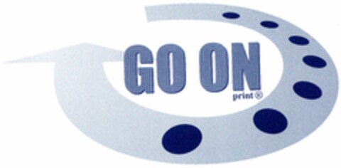 GO ON print Logo (DPMA, 07.10.2005)