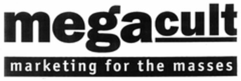 megacult marketing for the masses Logo (DPMA, 08/09/2006)